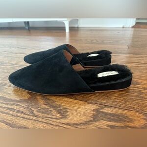 Madewell shearling mule
